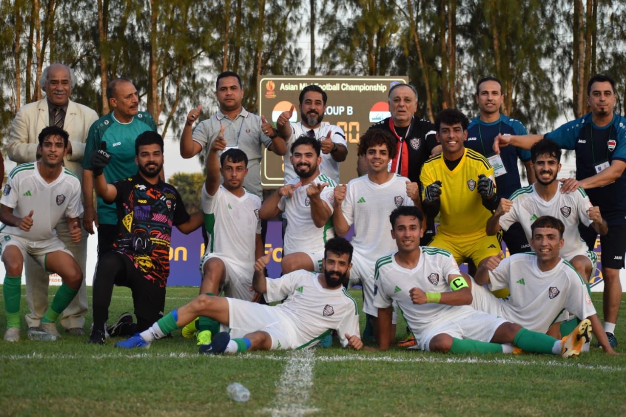 العراق يهزم أوزبكستان ويبلغ نهائي بطولة كأس آسيا للكرة المصغرة
