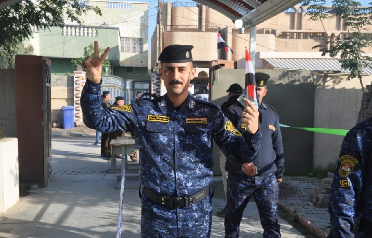 Officials report high participation in Iraq's special voting