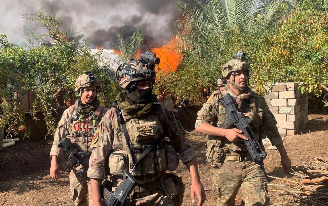Iraqi army kills an ISIS member wounds three