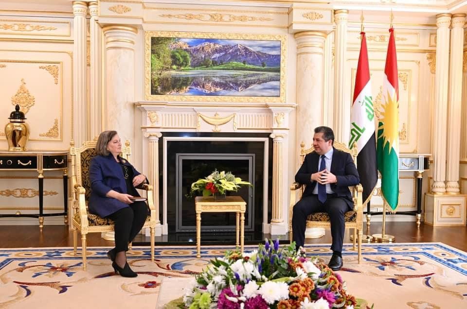 Kurdish PM, U.S. Under Secretary of State highlights the rights of Iraqi Kurdistan