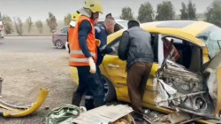 مصرع وإصابة أربعة مدنيين بحادث سير جنوبي كركوك