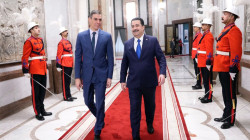 Al-Sudani welcomes Spanish counterpart in Baghdad
