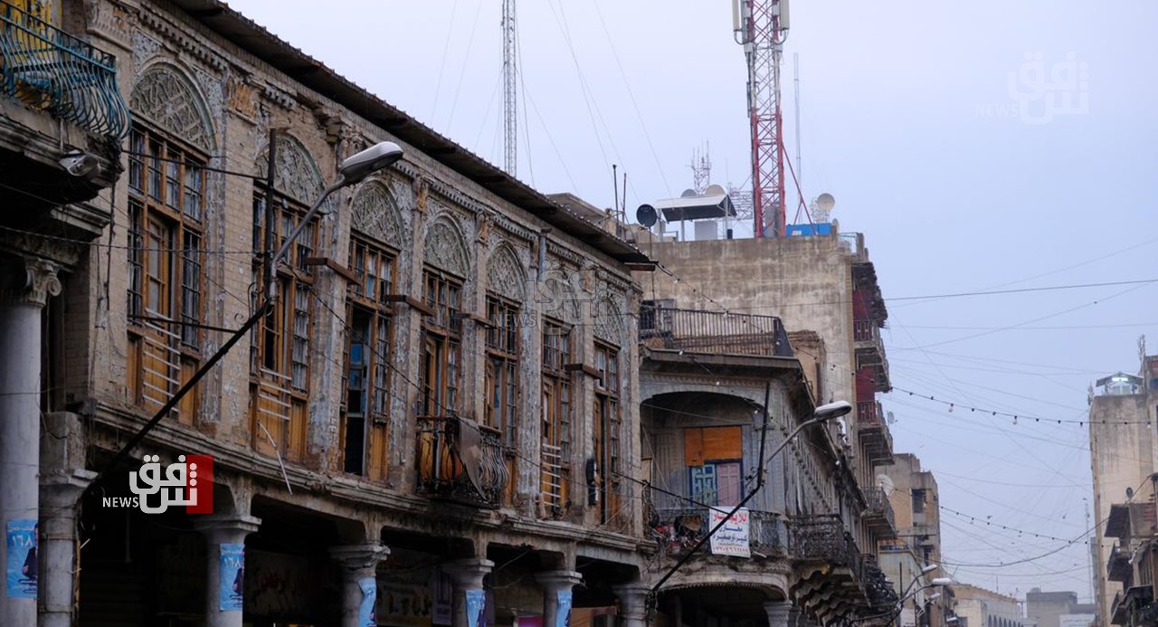 Central Baghdad buildings await government intervention to overcome historical scars