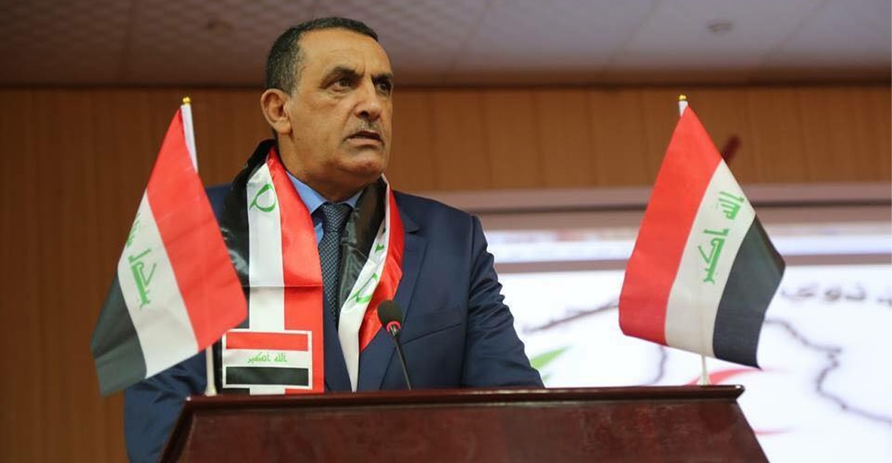 Announcing the formation of the United Arab bloc in the Kirkuk Provincial Council