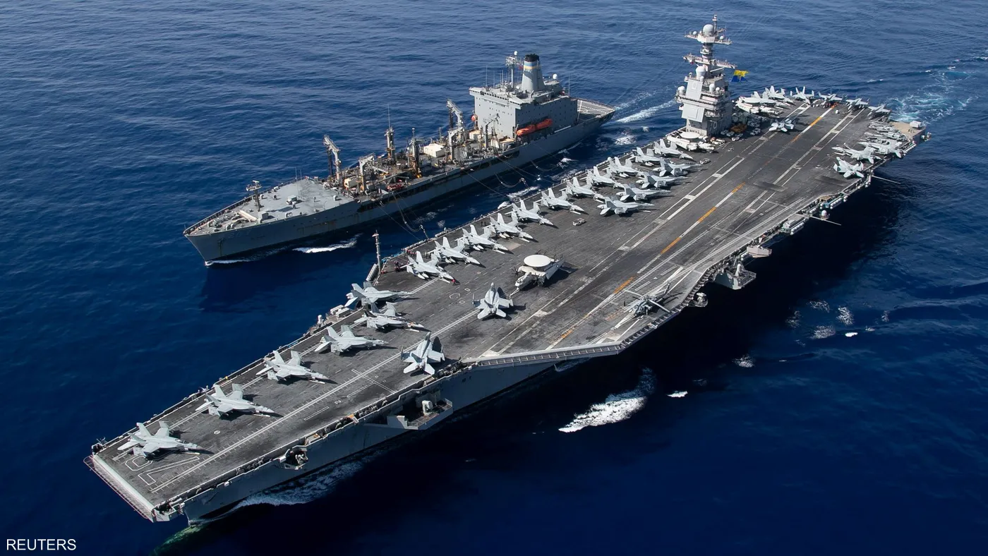 U.S. aircraft carrier set to depart eastern Mediterranean
