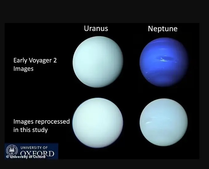 بعد 30 عاماً من التصور القديم.. دراسة جديدة تكشف الألوان الحقيقية لكوكبي "نبتون وأورانوس"