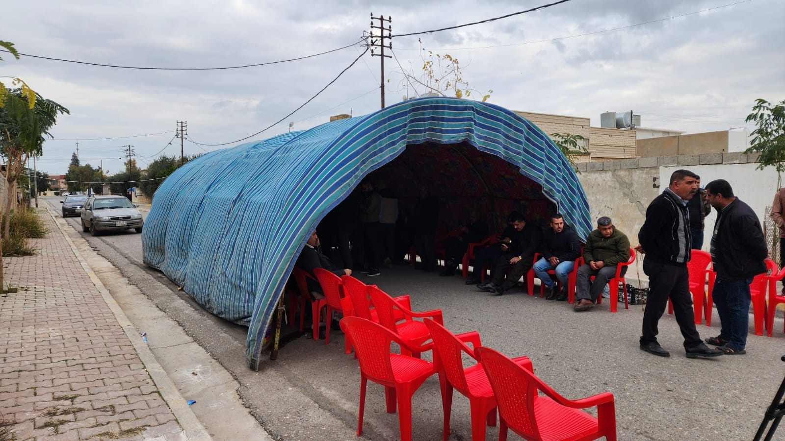 أهالي حي نوروز في كركوك يعلنون عن اعتصام مفتوح رفضاً لإخلاء منازلهم