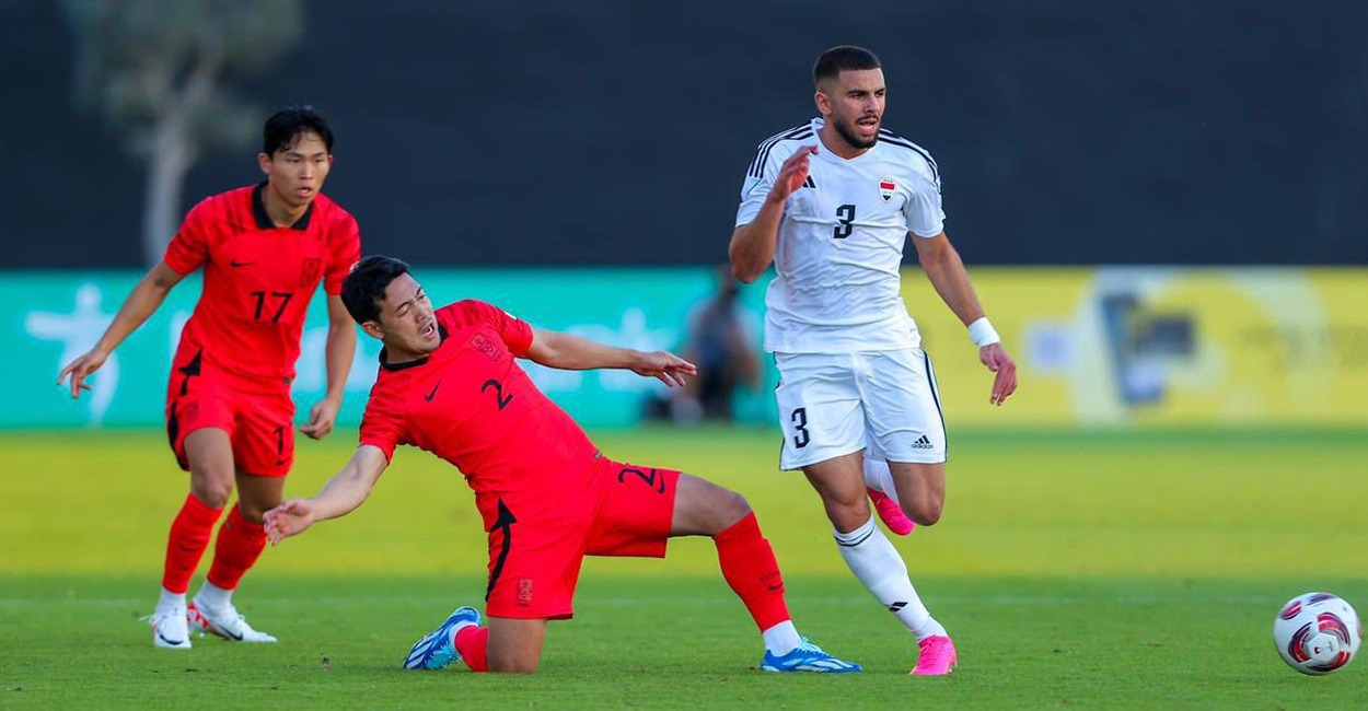 منتخب العراق يخسر امام كوريا الجنوبية بهدف وحيد ودياً