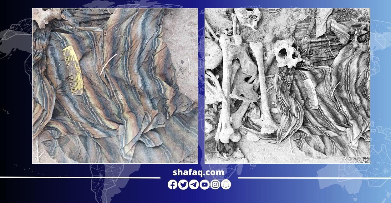 "حفر بتلو" يكشف رفاة جثة مجهولة في ديالى