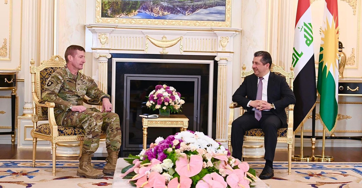 Masroor Barzani calls on the international coalition to continue its tasks with the help of the Iraqi army and the Peshmerga in the fight against terrorism