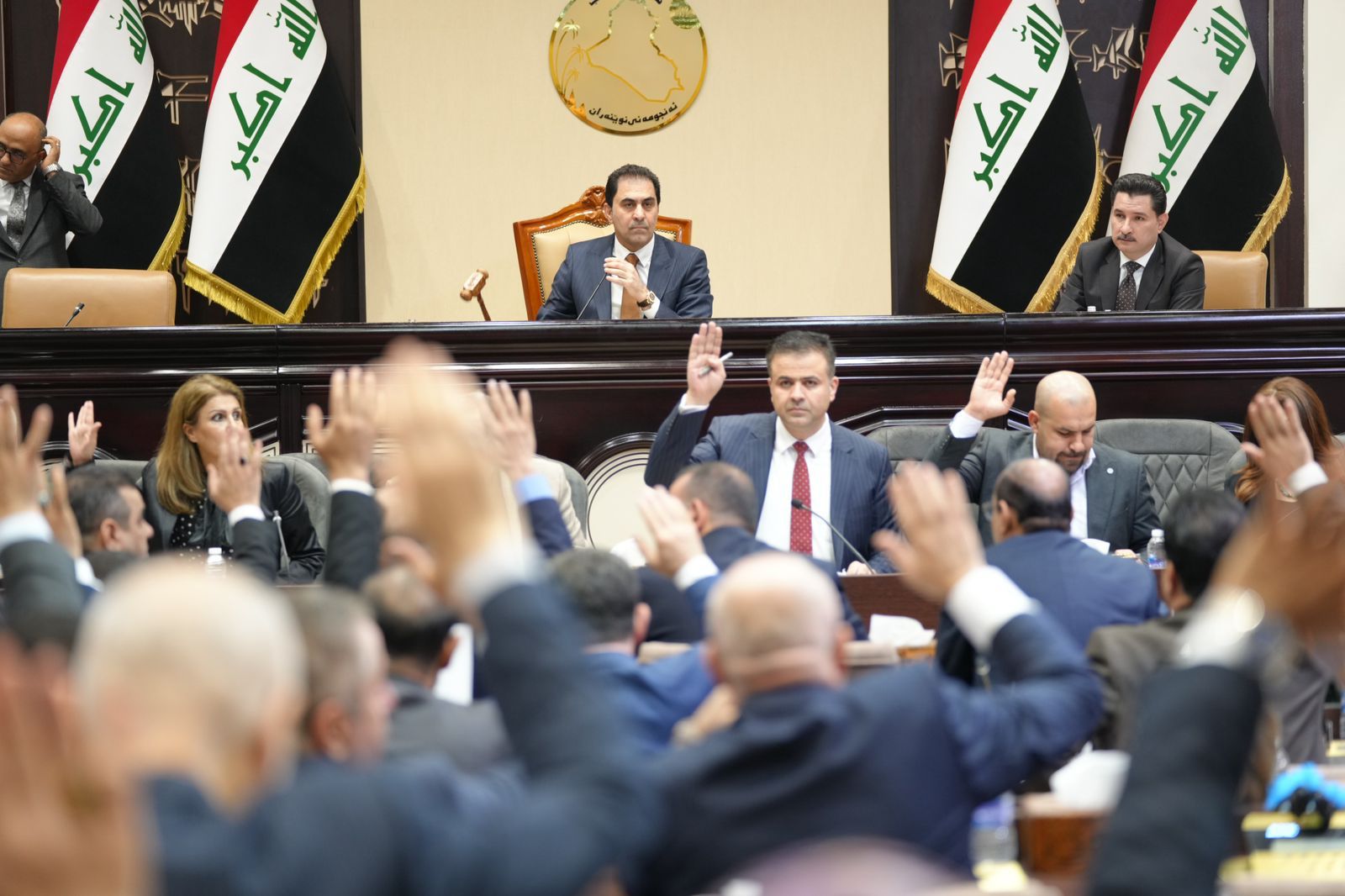 Iraqi parliament begins vote counting for a successor to al-Halboosi