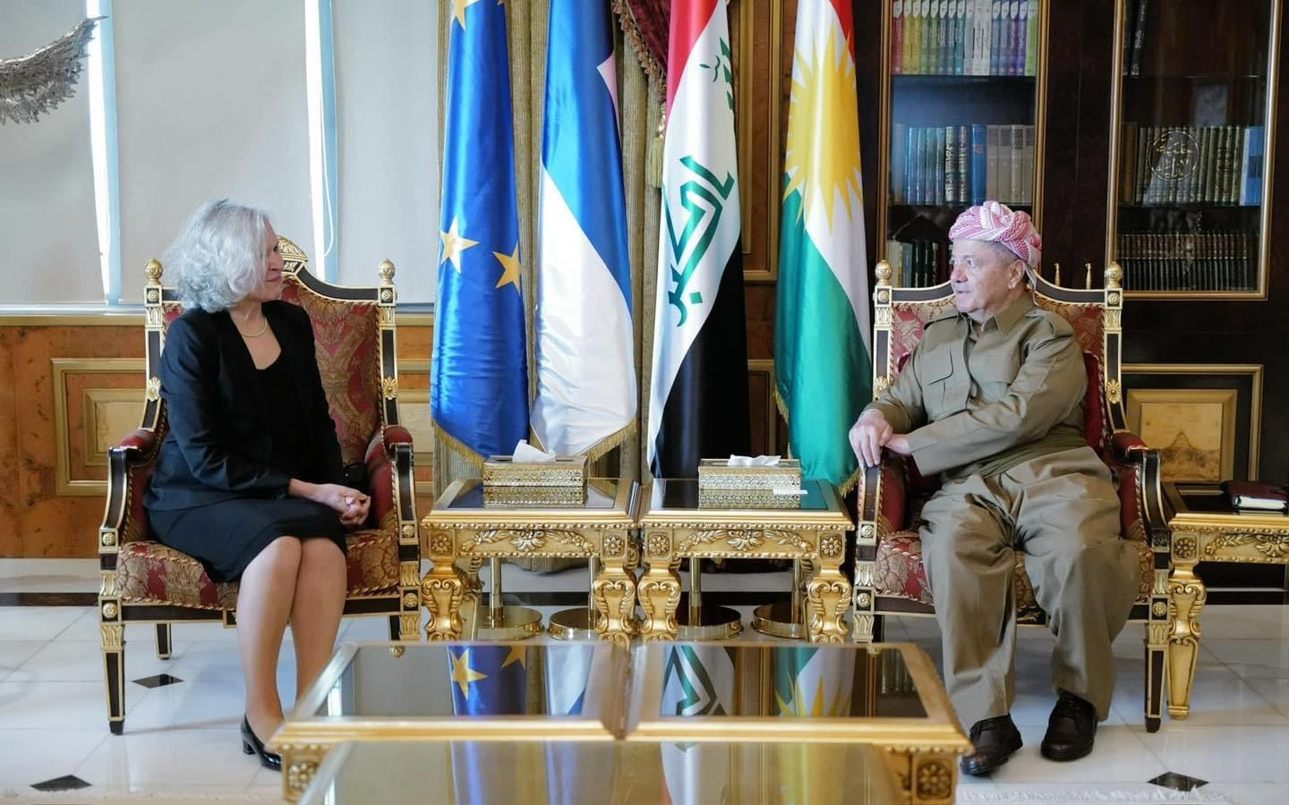 Barzani stresses KRI's role in maintaining Iraq's Stability
