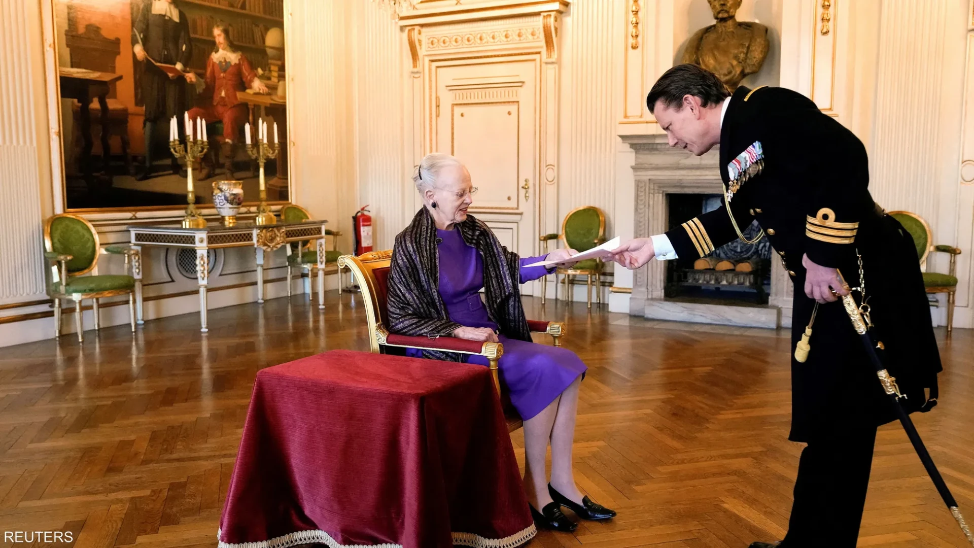 Denmark's Queen renounces the throne