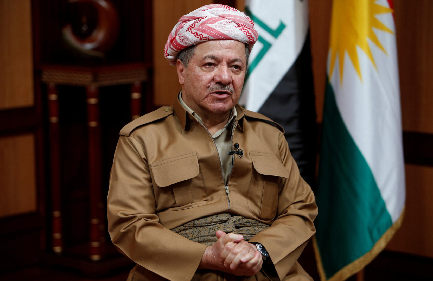 Masoud Barzani condemns Iranian attacks on Erbil, calls for international action