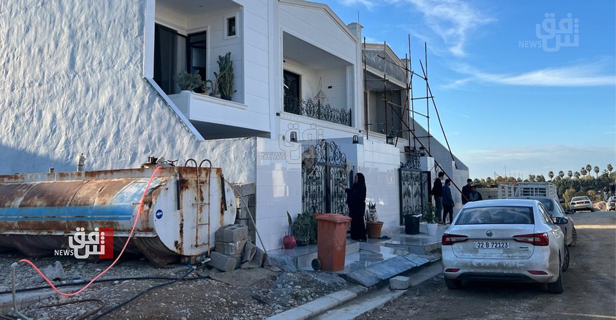 Civilian Homes Damaged in Erbil After The Iranian Attack