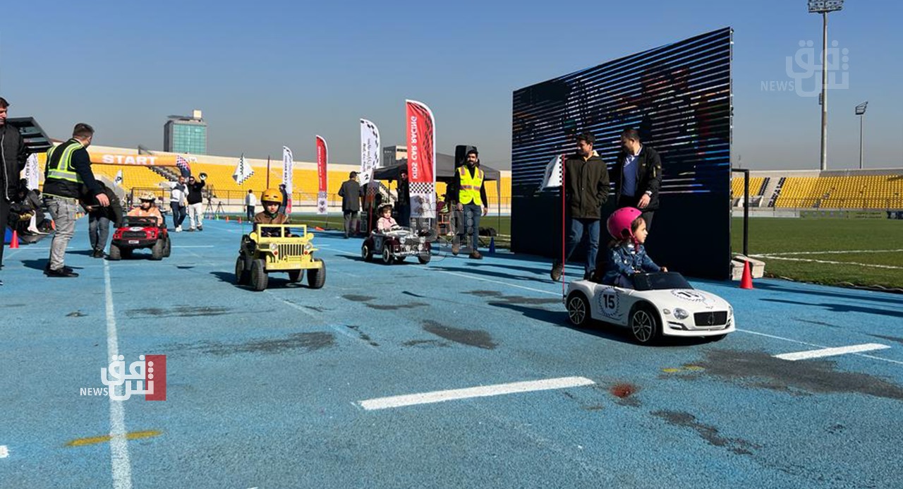 باسم "ژينا دزيي" .. سباق سيارات للاطفال في اربيل (صور)