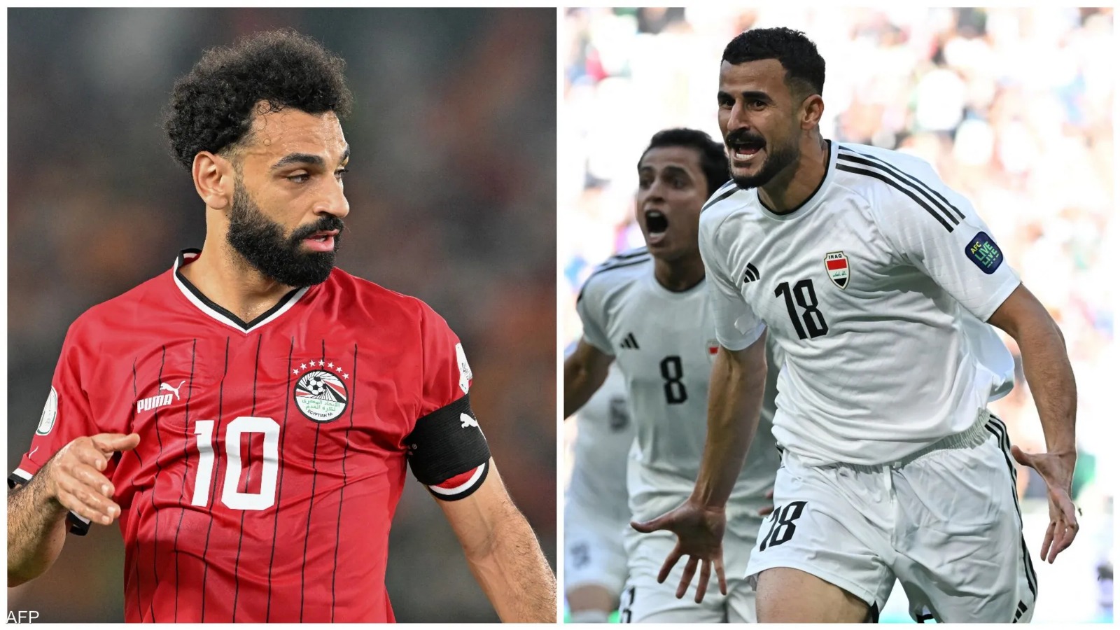 مقارنة بين المنتخبات العربية المشاركة في كأسي آسيا وأفريقيا .. العراق "الافضل بأداء ملحمي"