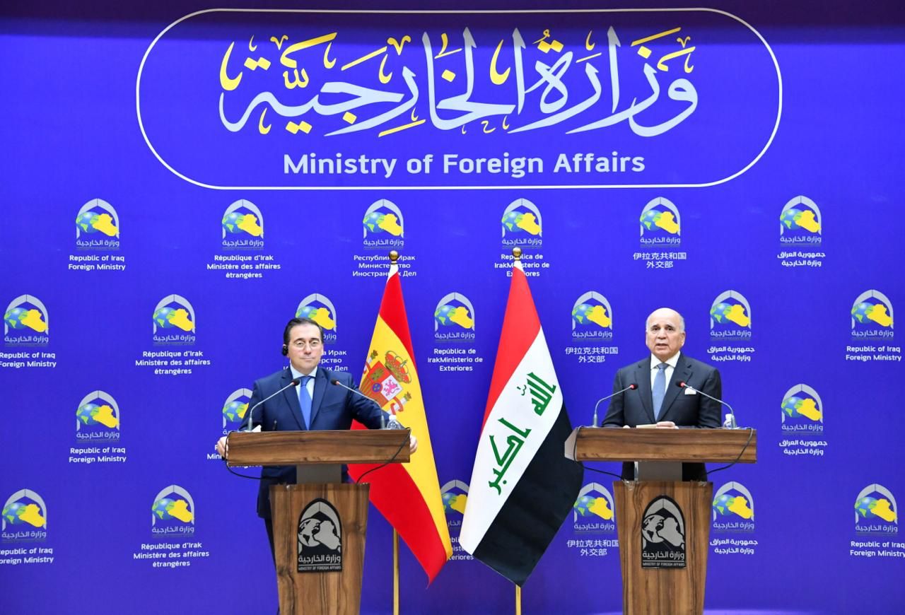 وزير الخارجية العراقي: نتطلع الى تقوية العلاقات بين مدريد وبغداد