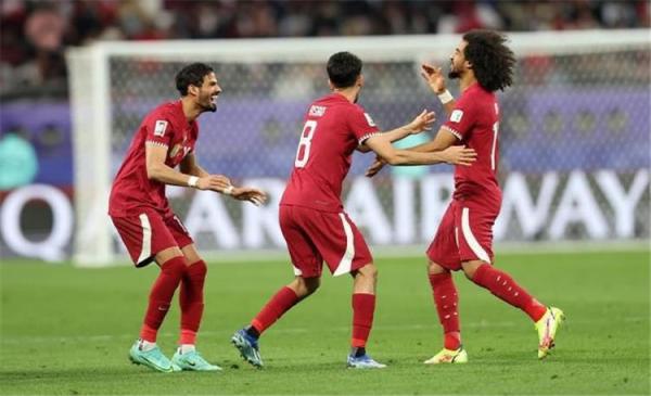 قطر تقصي فلسطين وتتأهل لدور الـ8 لبطولة اسيا