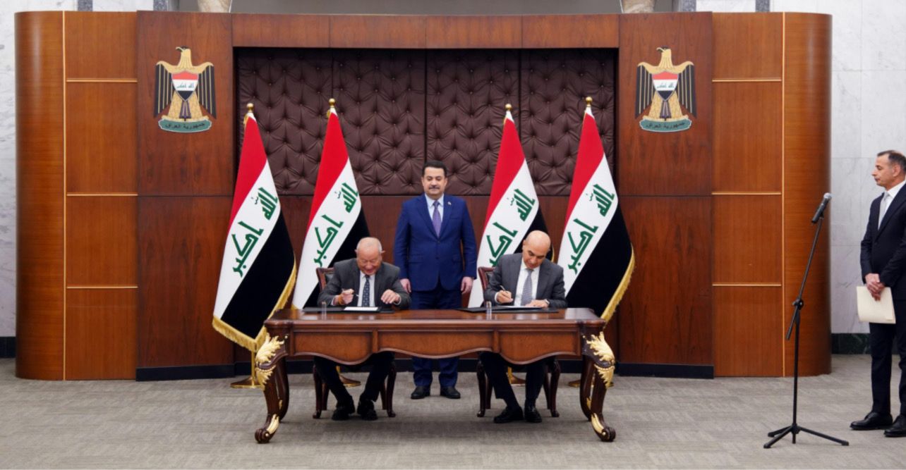 Signing a contract for the construction of the largest residential city in Iraq