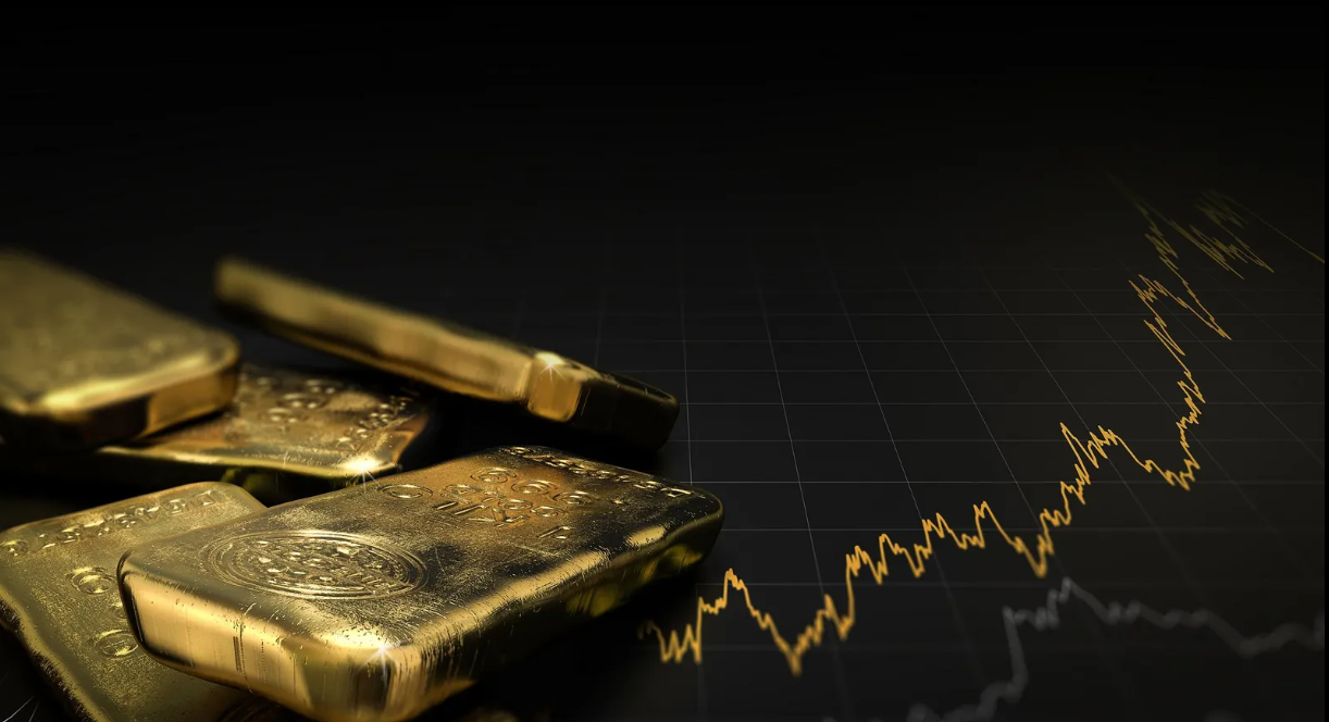 Gold set for largest weekly gain in almost 2 months