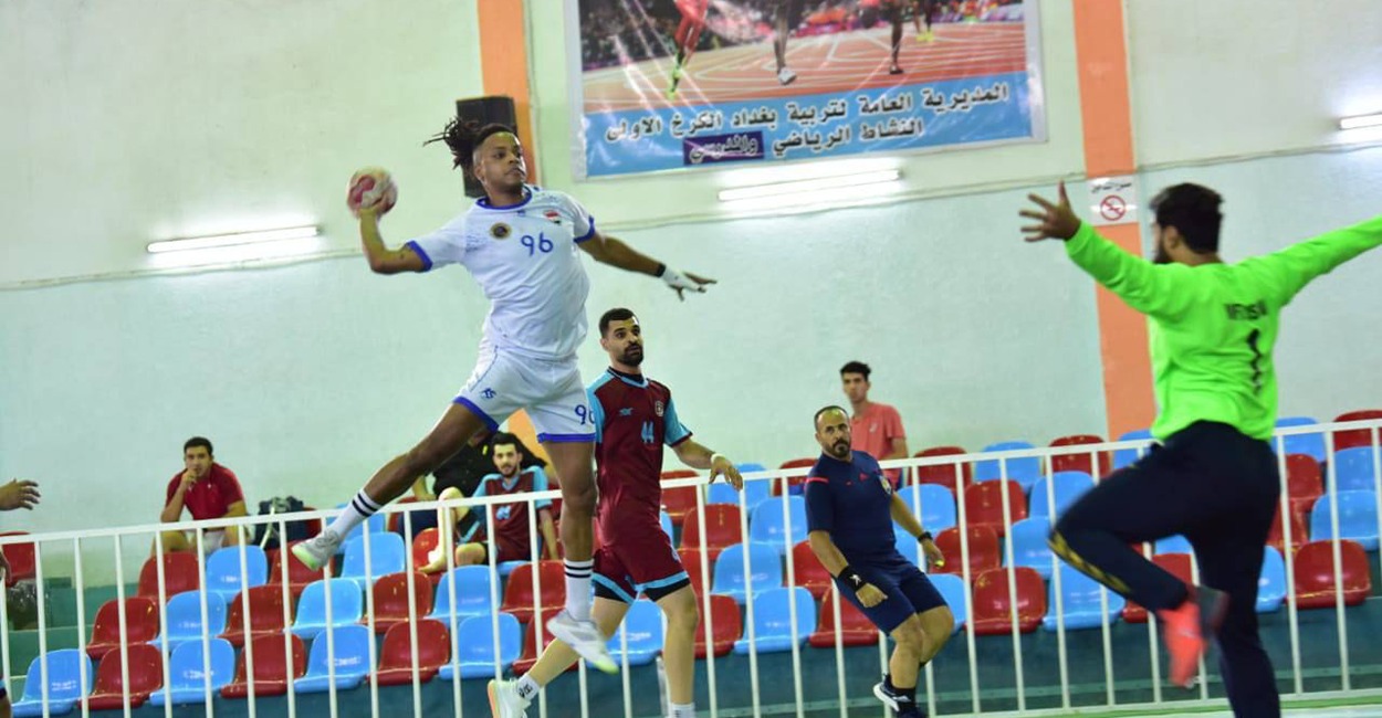ثلاثة انتصارات في دوري النخبة العراقي لكرة اليد