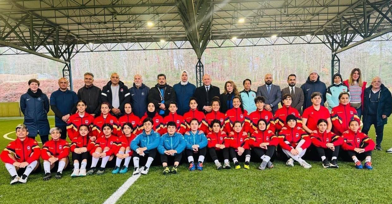 قرعة بطولة غرب آسيا للسيدات لكرة القدم تضع العراق مع النيبال وفلسطين وسوريا