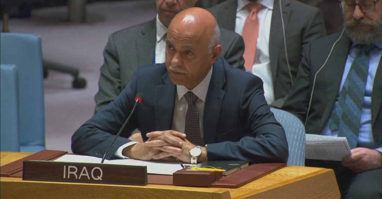 Iraq's UN envoy rejects attacks violating sovereignty