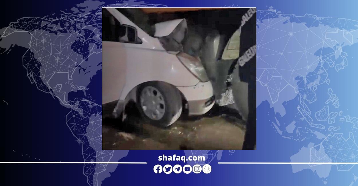 إصابة 5 أشخاص بحادث سير مروع في ميسان (فيديو)