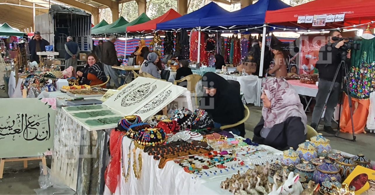 السليمانية.. انطلاق فعاليات مهرجان "السوق" لدعم العمّال المحليين (صور)