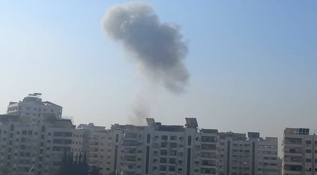 Israeli shelling targets Syrian capital, killing two