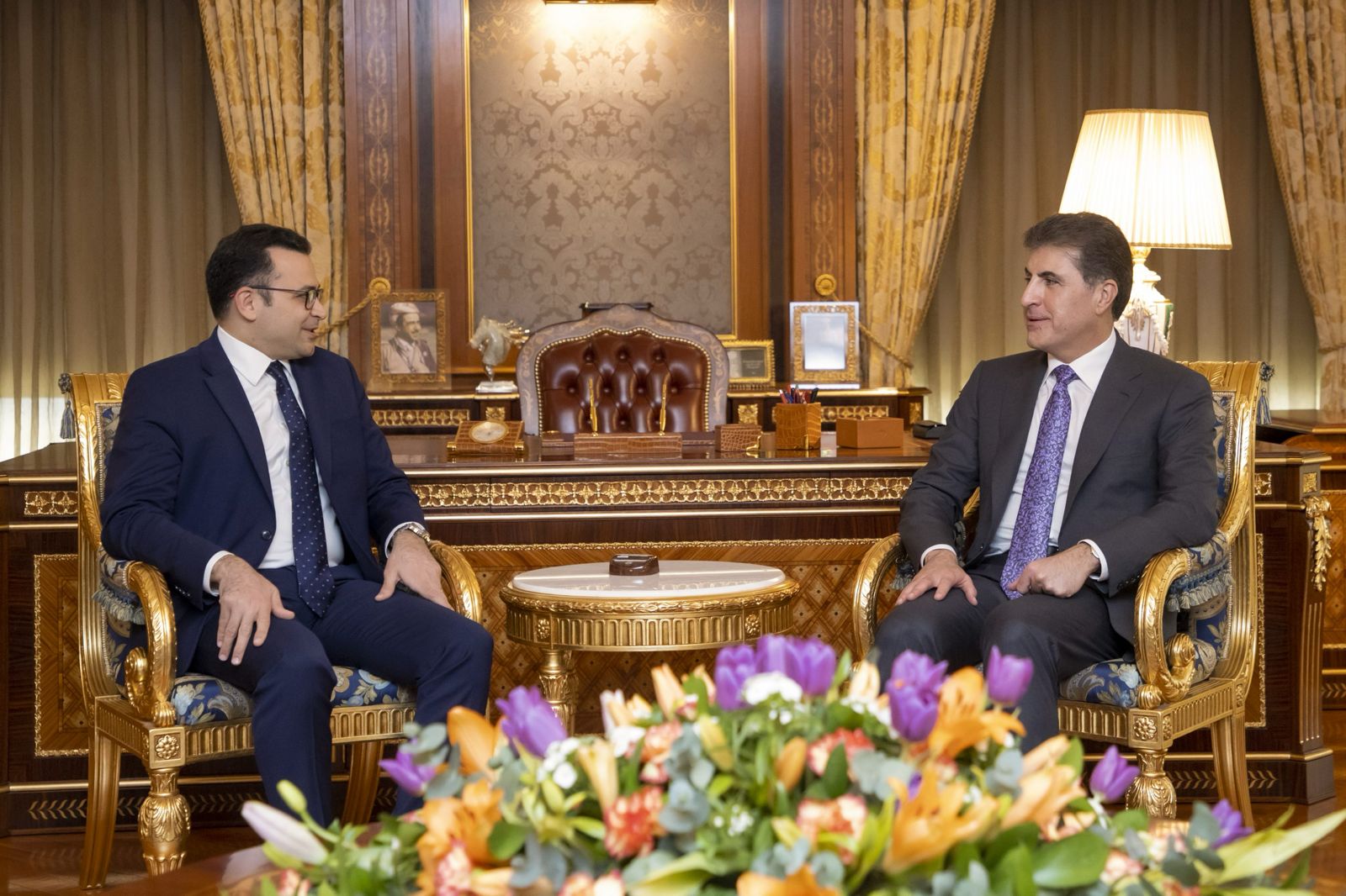 Barzani lauds Turkish consul's role in Erbil-Turkiye ties as he leaves KRI