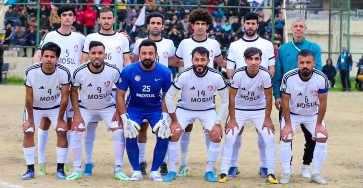 الموصل يتغلب على الصوفية في دوري الدرجة الاولى لكرة القدم