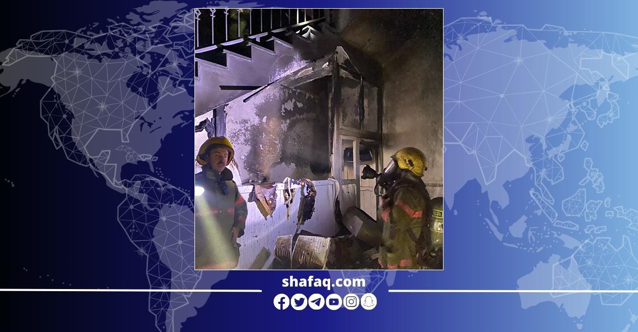 الدفاع المدني في نينوى يخمد حريقاً في مستشفى بالموصل ويخلي 37 مريضاً