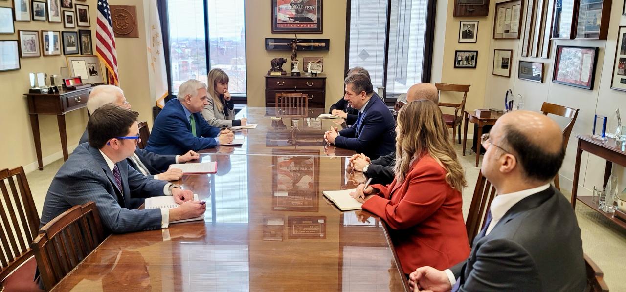 Kurdistan PM meets with US Senate Armed Services Committee members in Washington