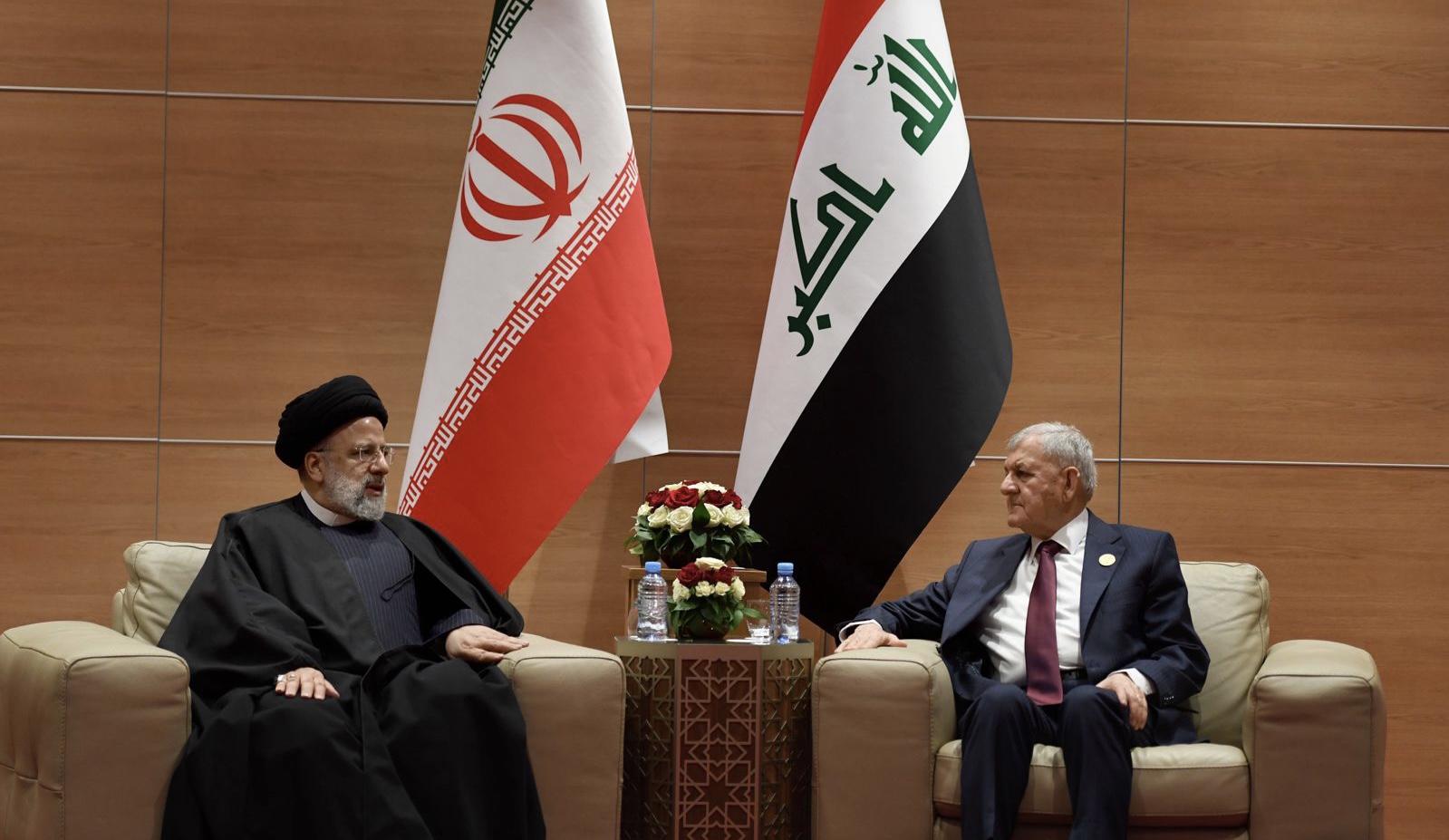 لقاء بين رئيسي البلدين.. إشادة ايرانية بدور العراق "المحوري" وتأكيد على تخفيف التوترات