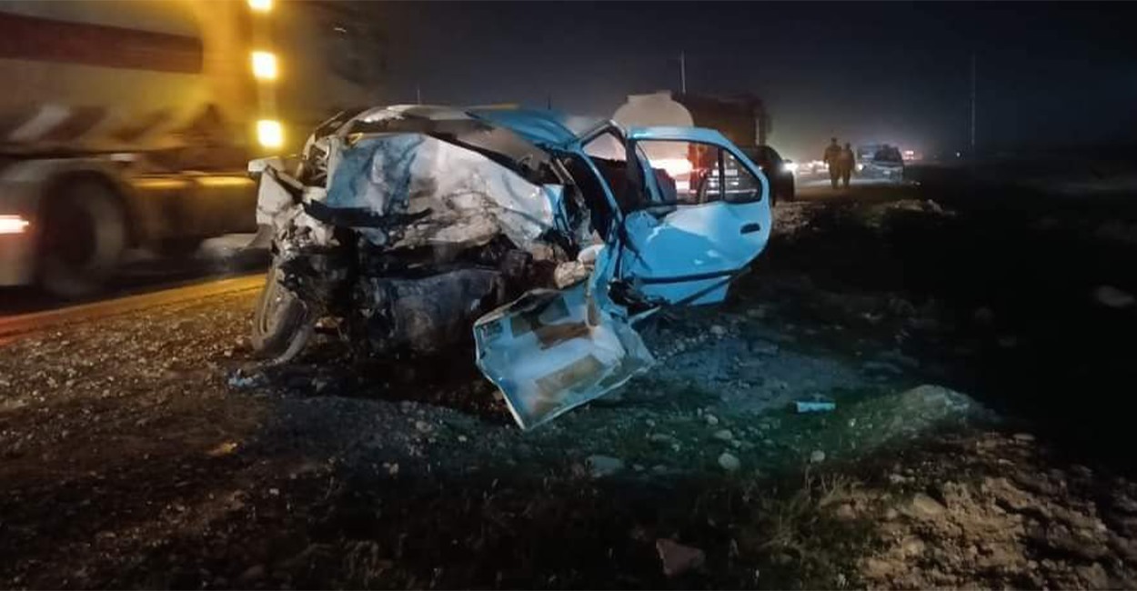 حادث سير على طريق بغداد - كركوك يودي بحياة أربعة أشخاص