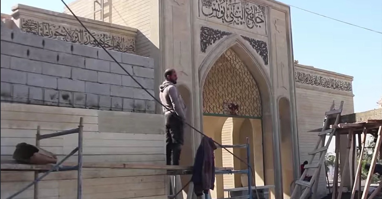 60% of Nabi Yunus Mosque has been rehabilitated
