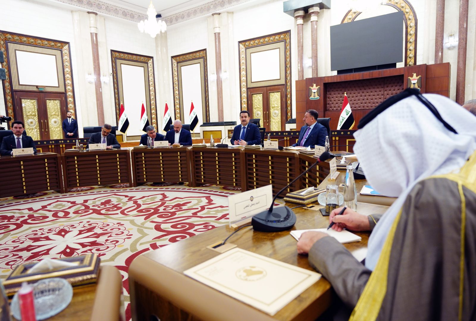 PM Al-Sudani chairs meeting with the winning political forces of Kirkuk Provincial Council elections