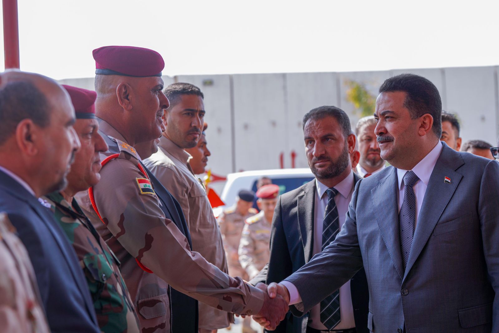 Al-Sudani arrives in Sinjar