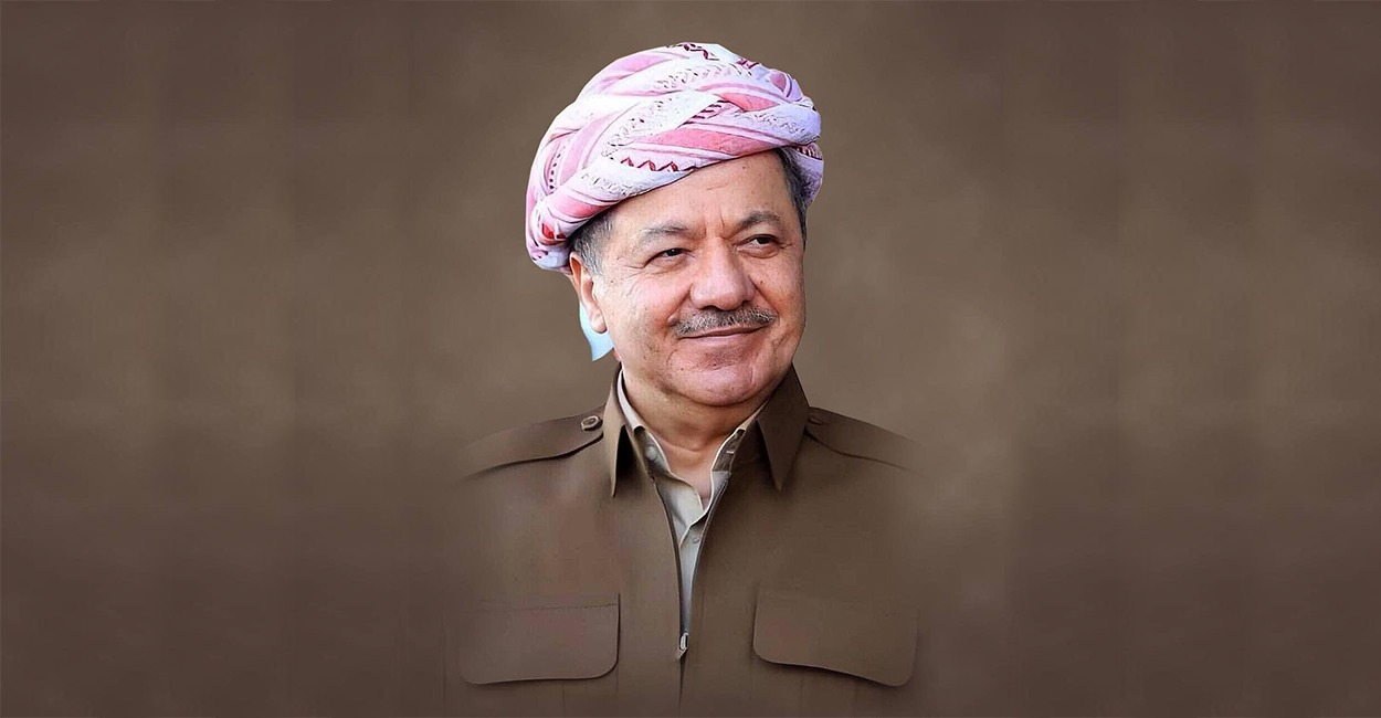 Kurdish Leader Barzani says March Uprising achievements are a legacy for future generations