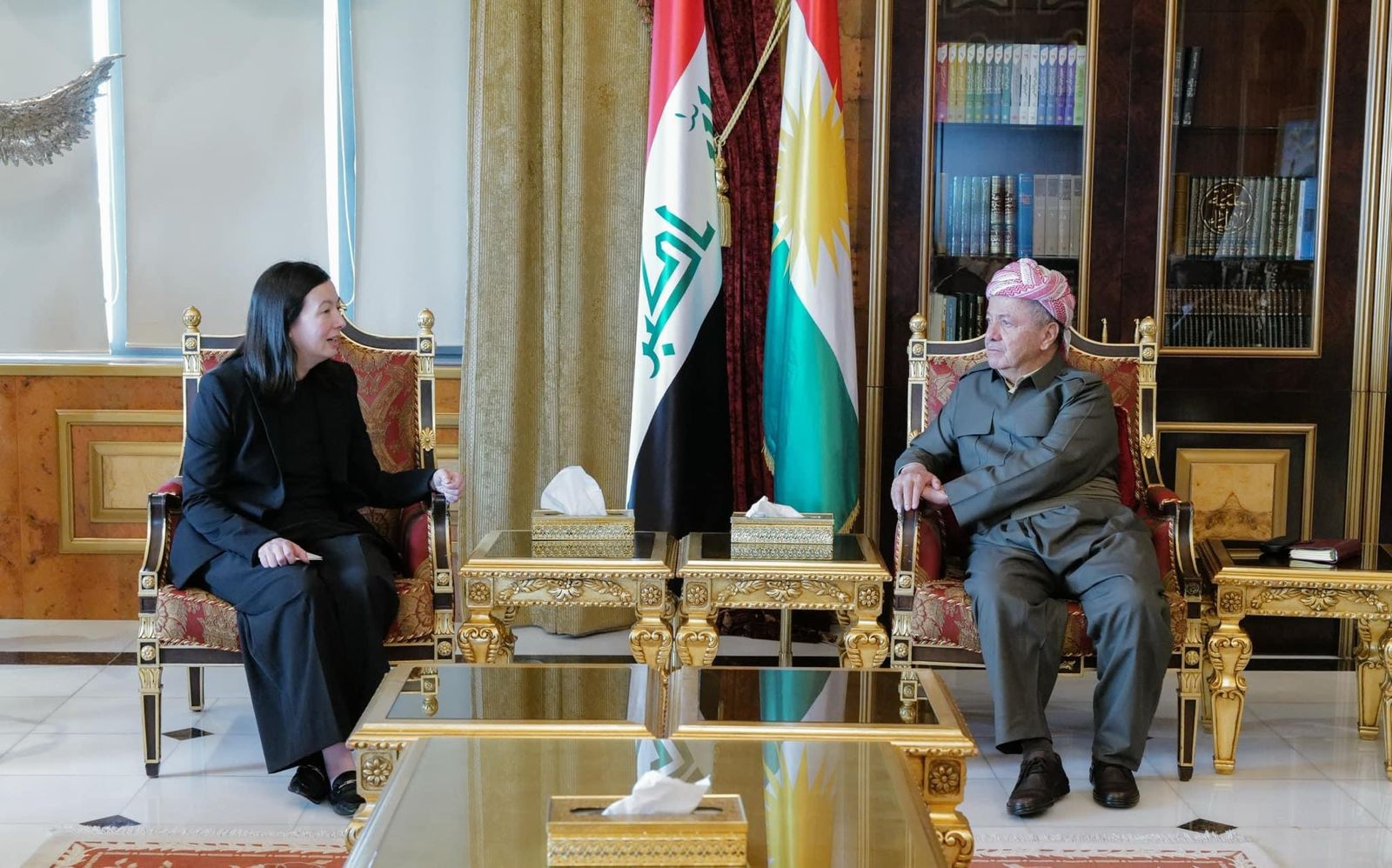 Leader Barzani discusses regional issues with US Deputy Assistant Secretary Of State