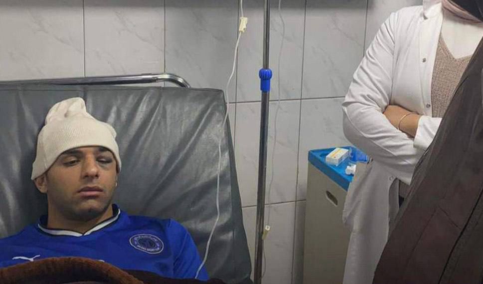 شنيشل يكشف الوضع الصحي لمهاجم المنتخب الأولمبي العراقي حسين لاوندي