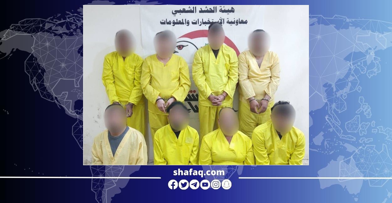 PMF arrest 8 Baathist leaders in al-Anbar, Western Iraq