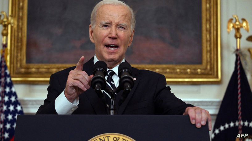 Biden pledges to free hostages, warns Israel not to use aid as bargaining chip