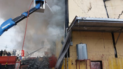 ‏اندلاع حريق "كبير" في مخزن ضمن المنطقة الصناعية في أربيل (صور وفيديو)