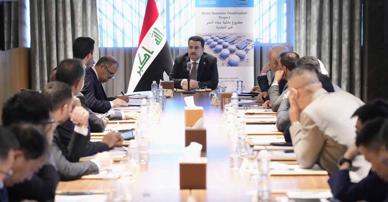 Iraqi PM directs resolution of Basra seawater desalination project
