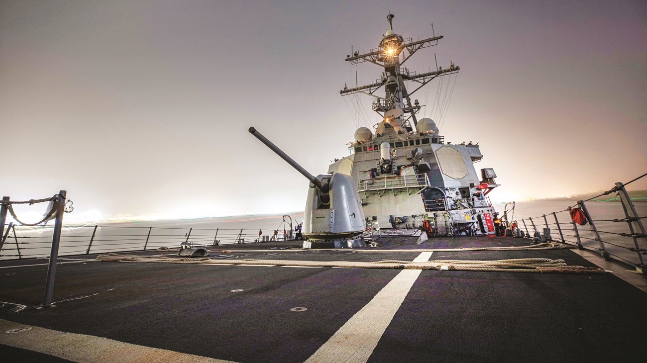 CENTCOM says Houthis fired ballistic missile at US warship in Red Sea