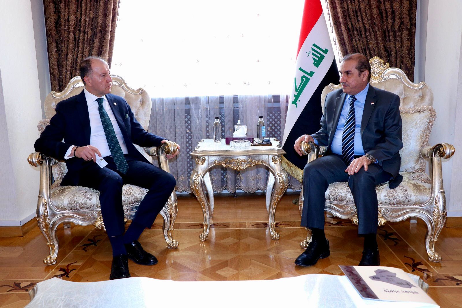 العراق يثني على التفاعل التركيّ "الجادّ" مع مشروع طريق التنميَّة