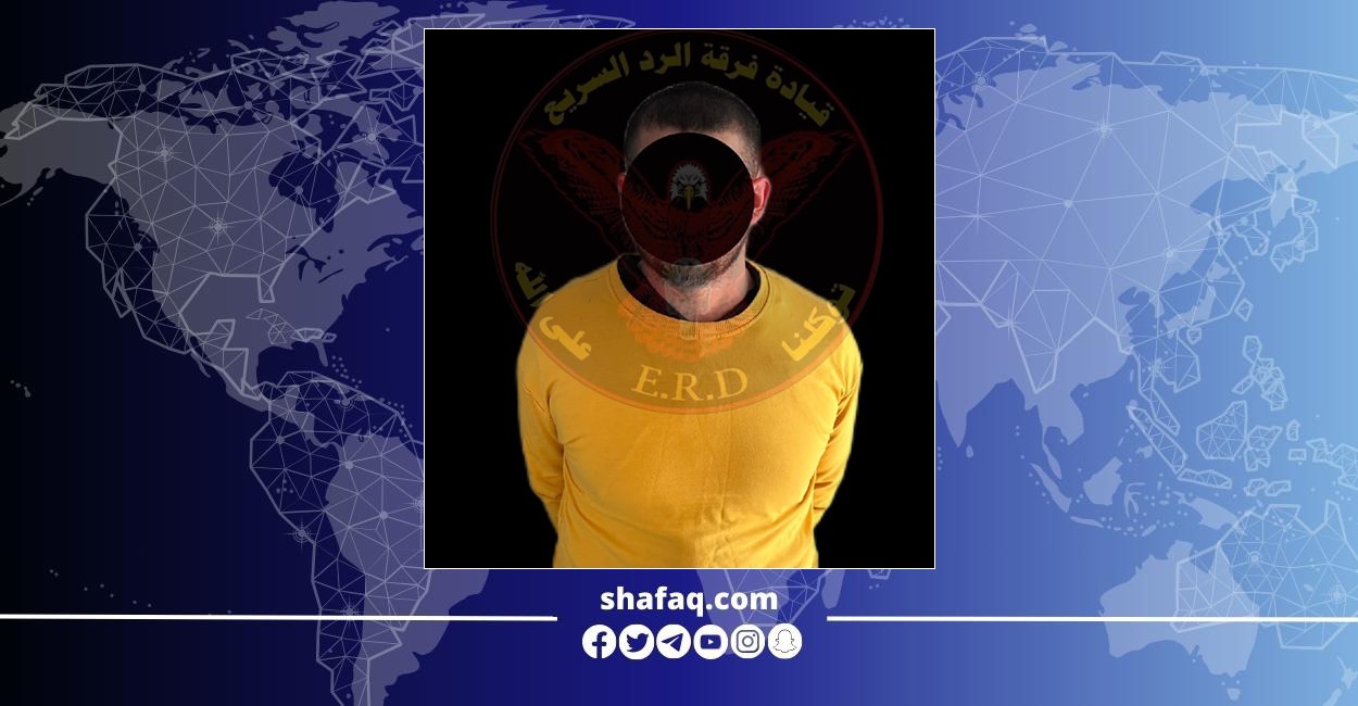 الداخلية تعتقل "أبو اليمامة" مسؤول مفارز الهاون بداعش في الشرقاط